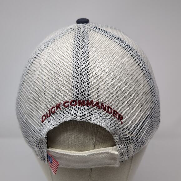 Duck Commander Strapback Mesh Back Trucker Hat Blue One Size The Game - Picture 6 of 9